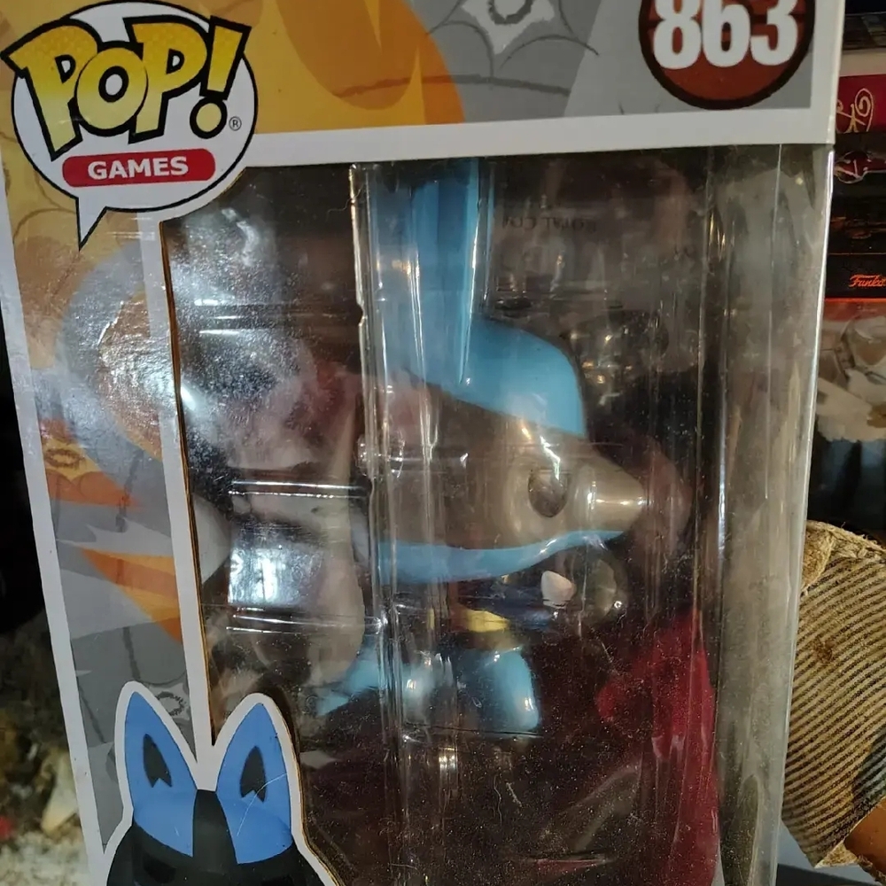 Funko Pop Games Blue and Black Figure 863